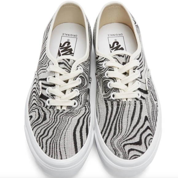 Vans Shoes Vans Zebra Print Og Authentic Sneakers Poshmark